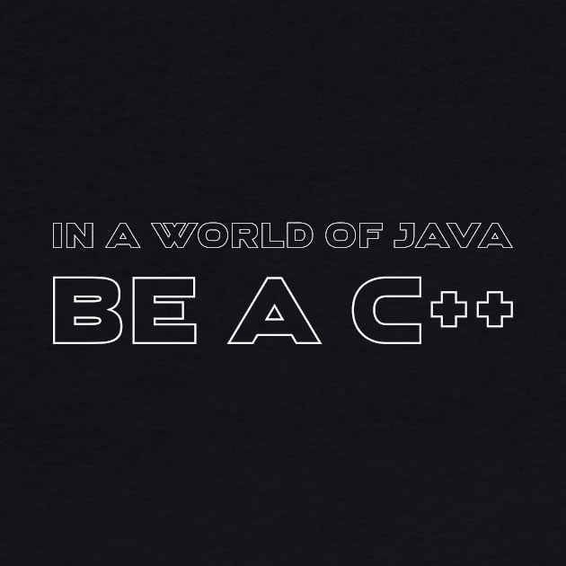 In A World Of Java Be A C++ Programming by Furious Designs